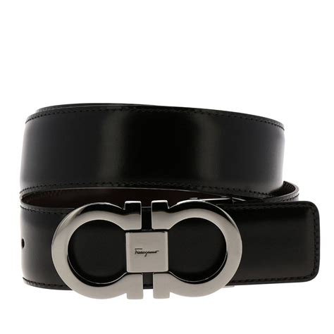 ferragamo leather belt without buckle